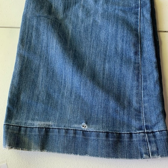 Seven7 Luxe Wide Leg Distressed Jeans - Picture 7 of 9